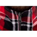 chemise de combat invader gear flannel rouge