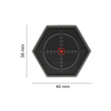 patch hexagonal velcro sniper scope mire