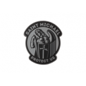 patch pvc saint michael protect us swat 27880