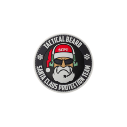 patch pvc tactical beard santa claus protection team 27843