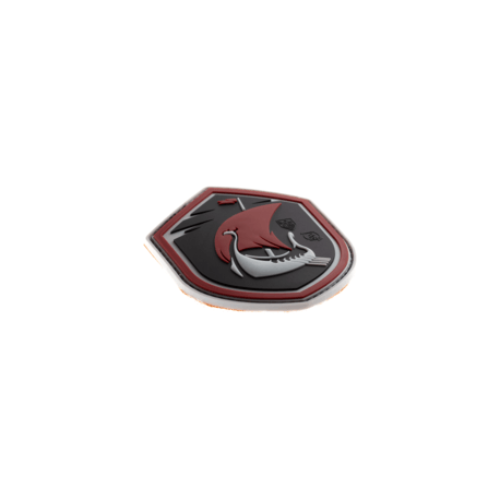 patch pvc velcro drakkar  rouge 27875