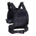 veste tactique noire + ceinture pour enfant s&t