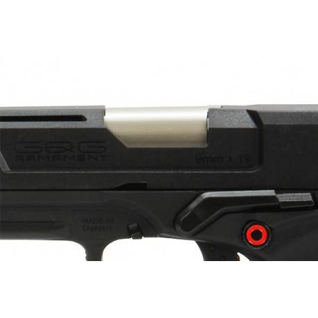PA GTP9 noir metal gbb g&g canon chrome