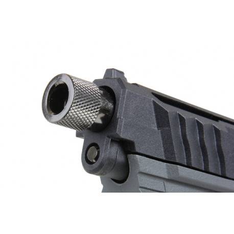 PA GTP9 gris grey et noir metal gbb g&g canon chrome