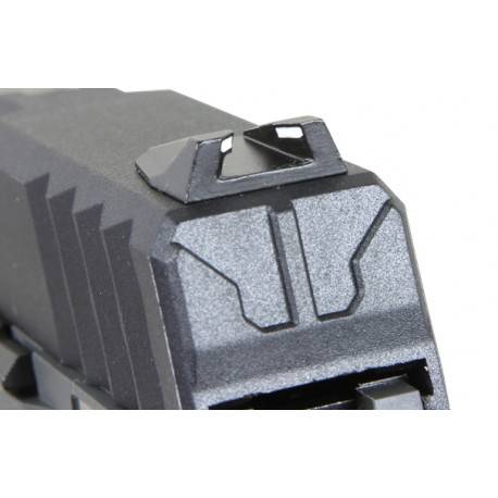 PA GTP9 gris grey et noir metal gbb g&g canon chrome