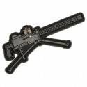 patch pvc 3d m1919 bw machine gun st44233