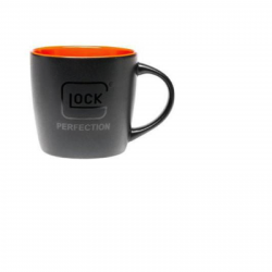 mug GLOCK perfection noir et orange