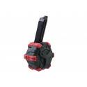 chargeur drum noir et rouge vx glock 350 bb's aw custom WE marui