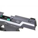 Replique de poing GBB piranha mk I silver