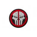 patch velcro pvc deathpool blanc et rouge 25365
