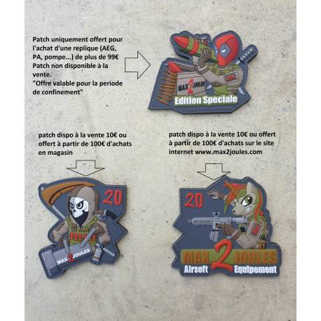 patch licorne 2020 m2j max2joules
