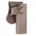 holster à retention CQC hi-capa TAN amomax