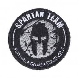 patch velcro casque spartan team survival game equipement