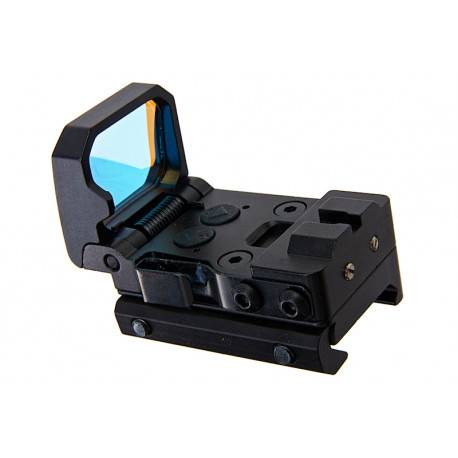 point rouge pliant repliable red dot montage RIS AIM-o
