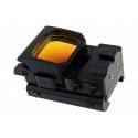 point rouge pliant repliable red dot montage RIS AIM-o