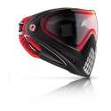 masque DYE I4 dirty bird rouge et noir