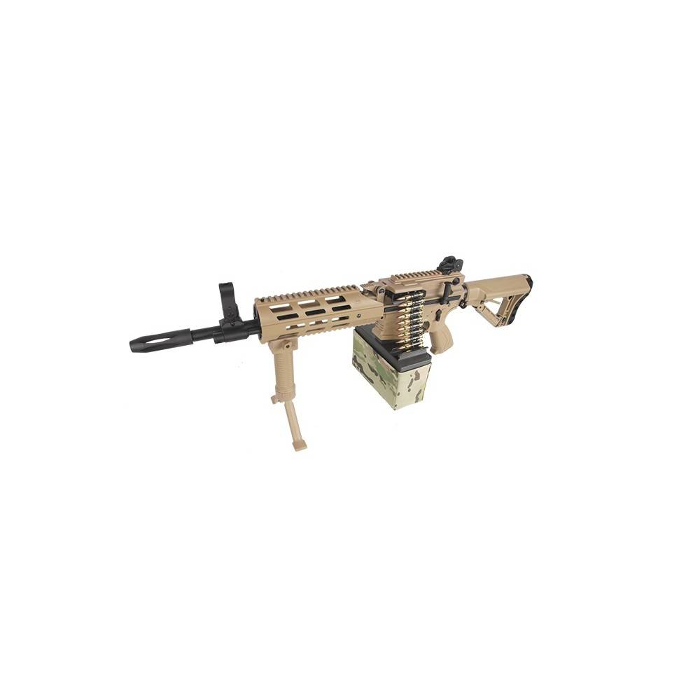 LMG G&G TAN + ammo box G&G Armament – Répliques et accessoires airsoft - 2
