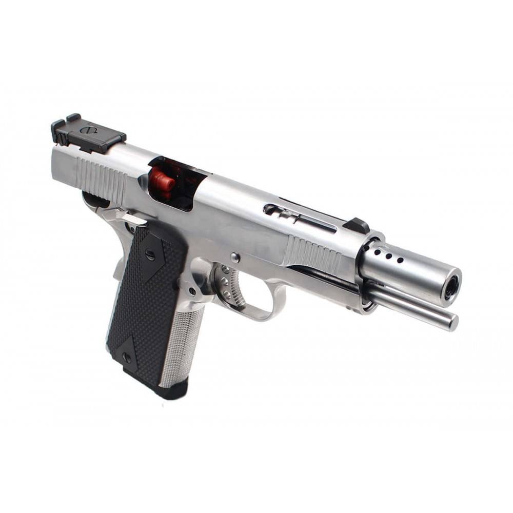 1911 NE1201 Chrome full metal gaz AW CUSTOM AW Custom (Armorer Works) - 2