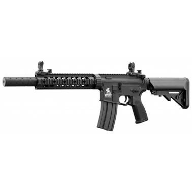 pack aeg m4 LT-15 12" long avec silencieux + batterie 9.6v + chargeur lancer tactical - 3