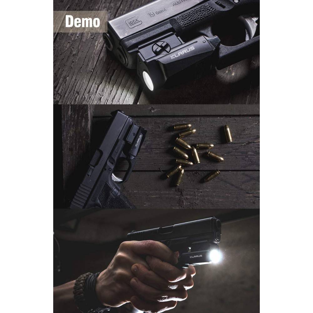 Lampe torche tactique sous Arme GL1 Klarus 600 lumens rechargeable KLARUS - 4