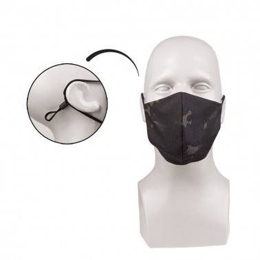 masque V-shape PES/EL multicam black miltec 12670569 Mil-Tec – Équipement militaire, airsoft et outdoor - 1