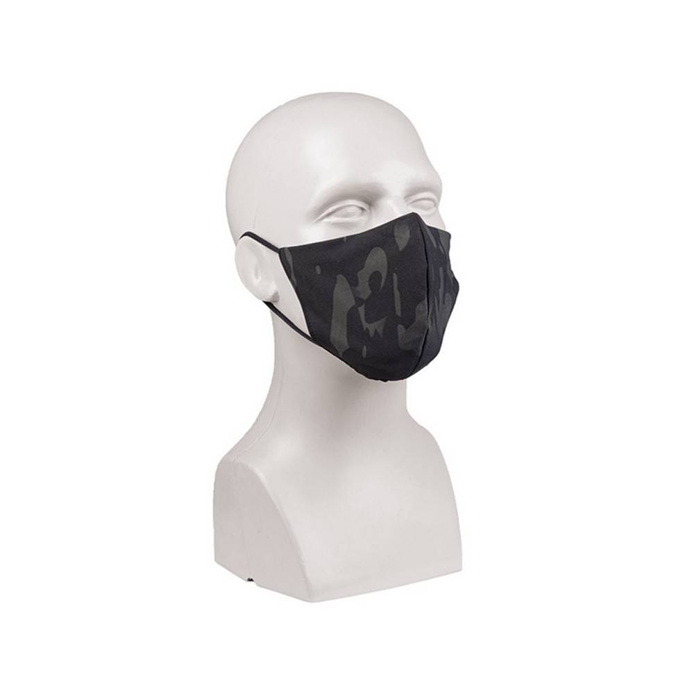 masque V-shape PES/EL multicam black miltec 12670569