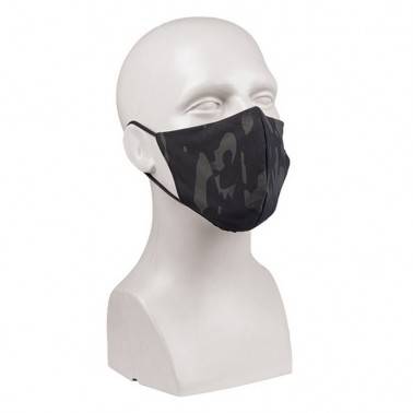 masque V-shape PES/EL multicam black miltec 12670569 Mil-Tec – Équipement militaire, airsoft et outdoor - 2
