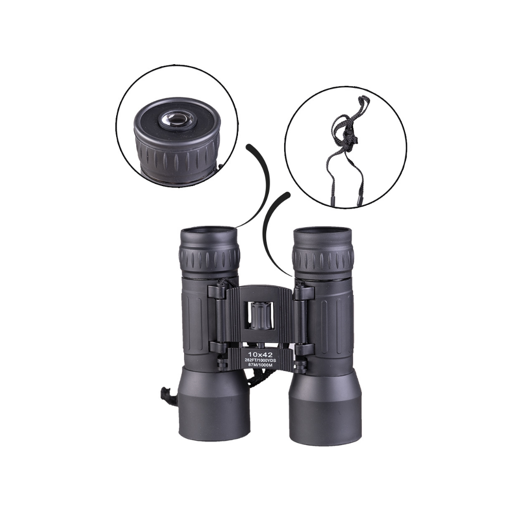 jumelles grossissantes 10x42 noir + housse miltec 15703002 Mil-Tec – Équipement militaire, airsoft et outdoor - 2