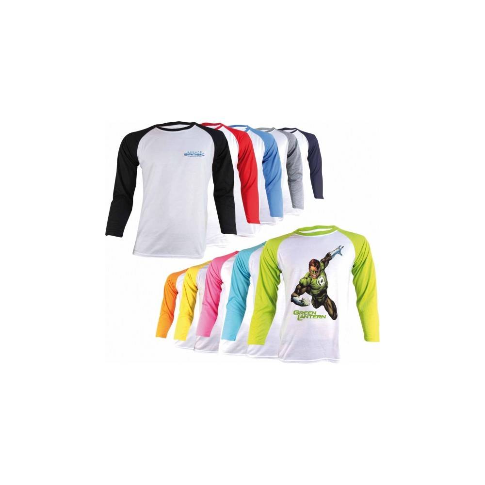 sublim shirt bicolor manche courte noir + 2 impressions max2joules - 1