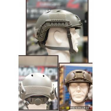 casque fast BJ helmet foliage green reglage tour de tete EmersonGear - 1