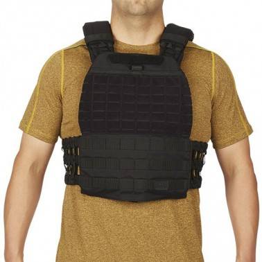 gilet 5.11 tactec plate carrier STORM gris 2