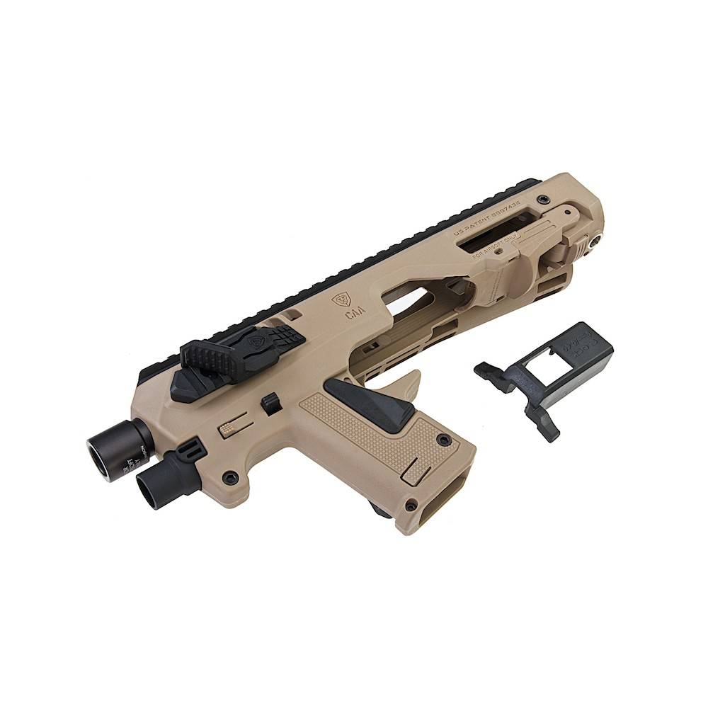 kit CAA micro RONI G5 pistol TAN pour glock airsoft  - 2