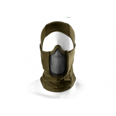 masque MKIII cagoule grillagée OD invader gear 29752  de déguisement invader gear - 1