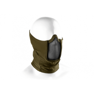 masque MKIII cagoule grillagée OD invader gear 29752  de déguisement invader gear - 1 2