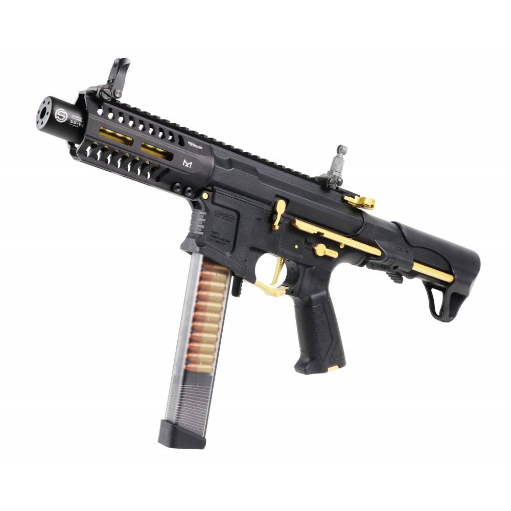 replique arp9 gold g&g serie limitée silencieux + chargeur avec douilles G&G Armament – Répliques et accessoires airsoft - 2