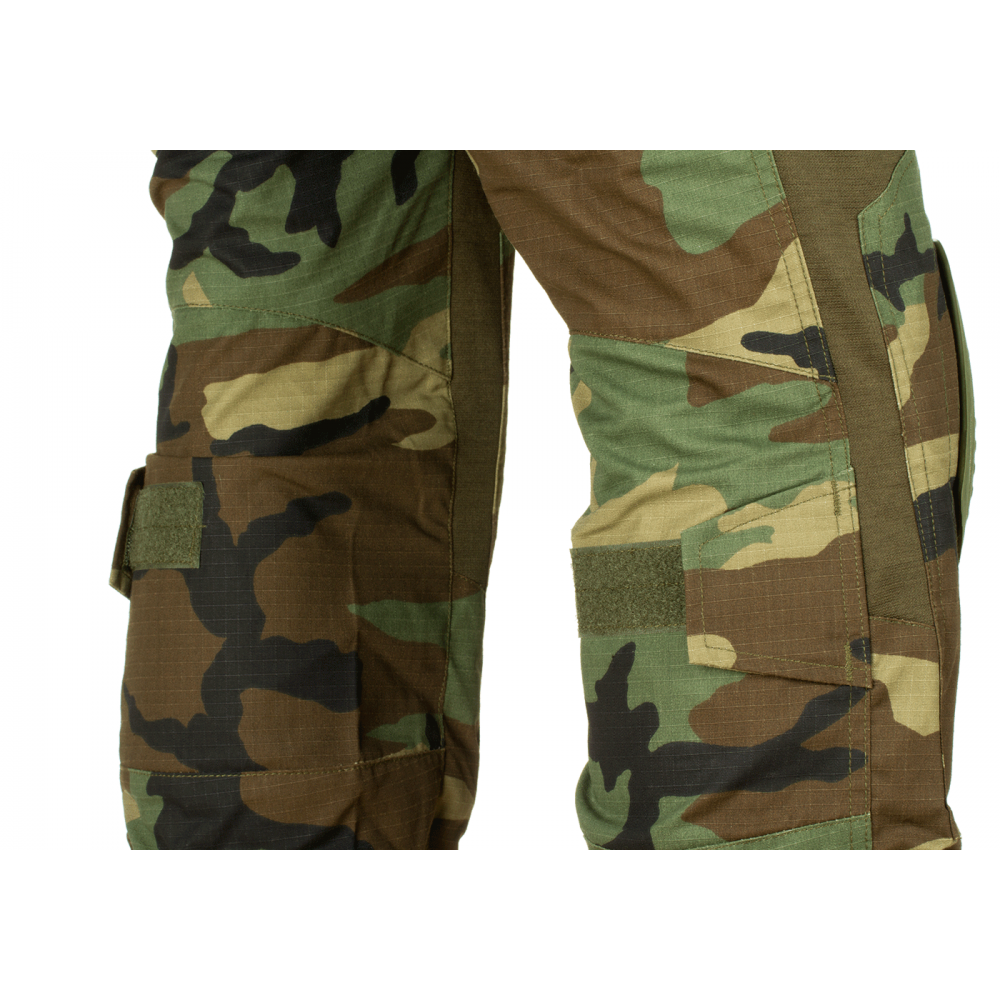 predator combat pantalon genouillere woodland invader gear invader gear - 1