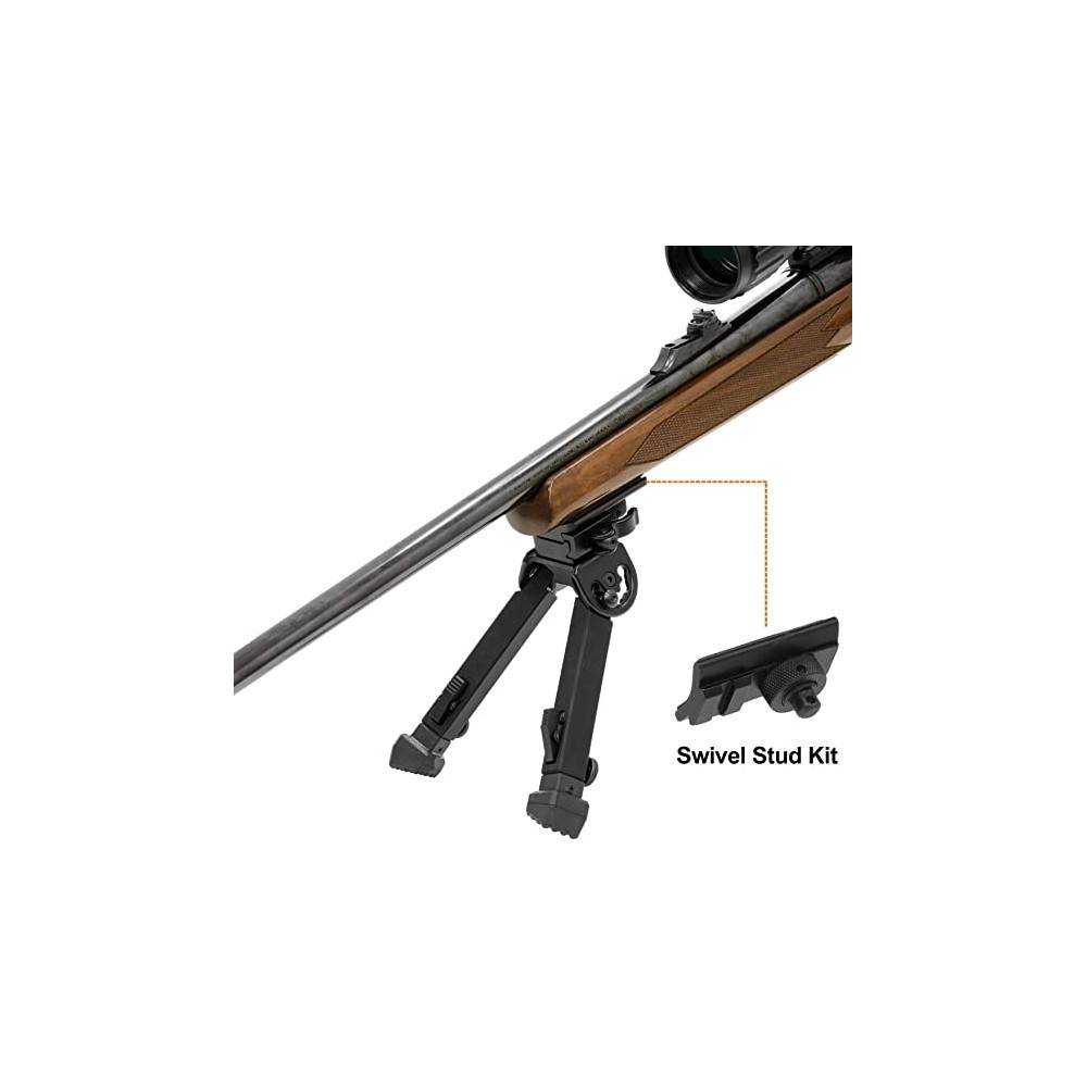 Bi-pied UTG carré bipod rubber armored demontage rapide TL-BP20Q-A UTG - 2