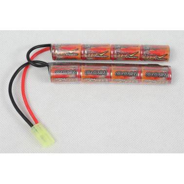 batterie 9.6v 1600mah VBpower double stick crane VBPOWER victory battery - 1