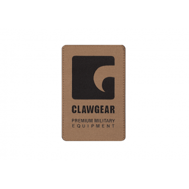 patch clawgear fond sable logo noir