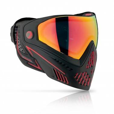 masque DYE I5 thermal DYECAM FIRE noir / ROUGE 2.0