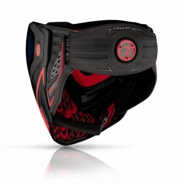 masque DYE I5 thermal DYECAM FIRE noir / ROUGE 2.0