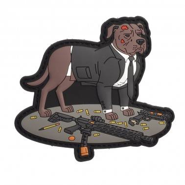 patch baba yaga pitbull chien costume airsoftology