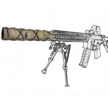 couvre silencieux 22cm suppressor cover multicam