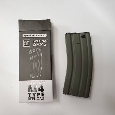 chargeur metal gris 300bb's hi-cap m4 specna arms