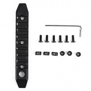 kit rail alu 9 slots keymod et m-lok 31352 WADSN