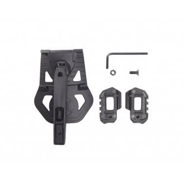 holster universel pour réplique équipée silencieux et lampe et usw 19639 ASG action sport games