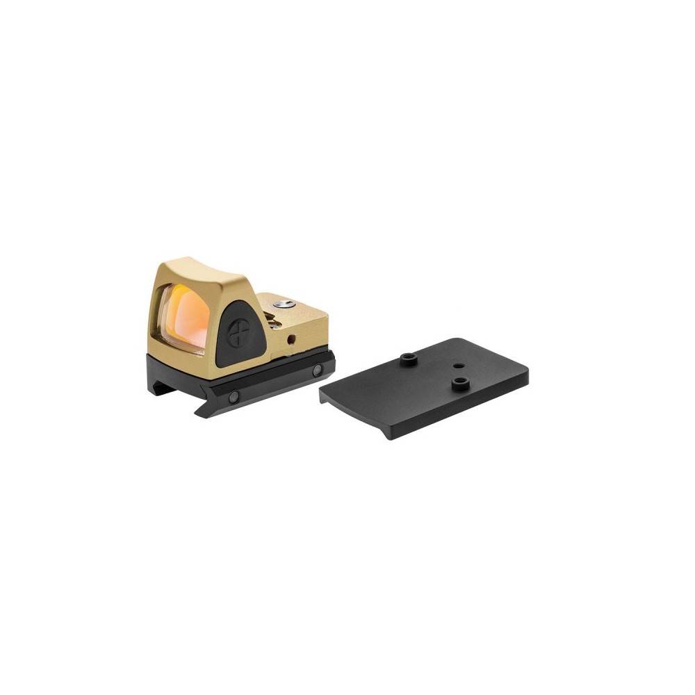 point rouge RMR TAN avec protection transparente Tactical OPS