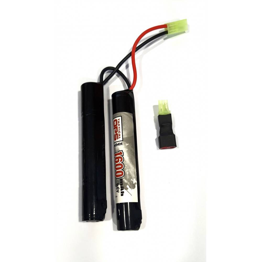 batterie 9.6v 1600mah 2 sticks mini tamyia TACTICAL OPS