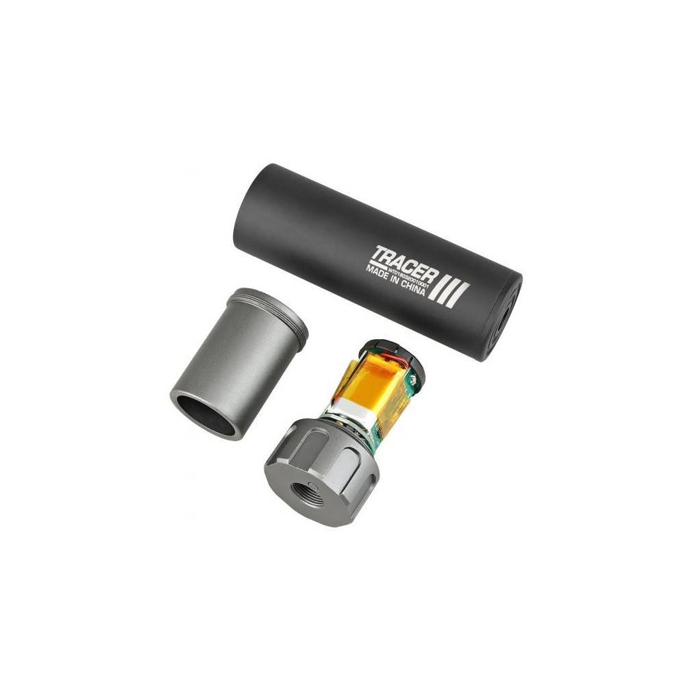 silencieux traceur medium noir rechargeable par usb tracer s&t