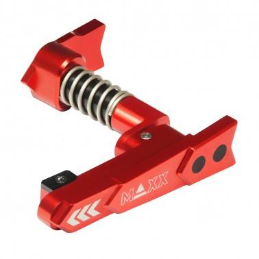 MAXX CNC Aluminum Advanced Magazine Release (Style A) rouge